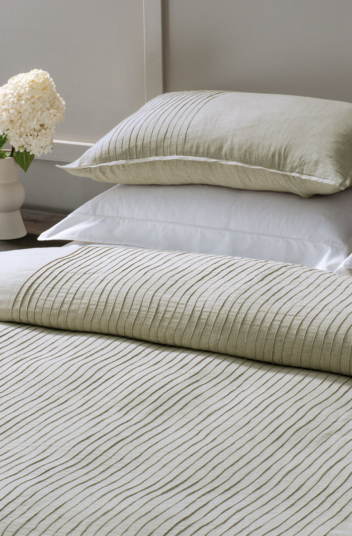 Kaiyu Natural Linen Duvet Cover Set