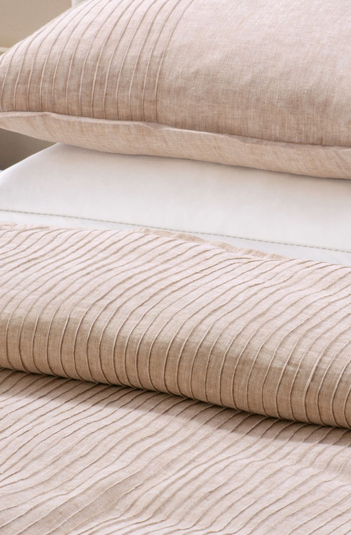 Kaiyu Pink Clay Duvet Cover Set