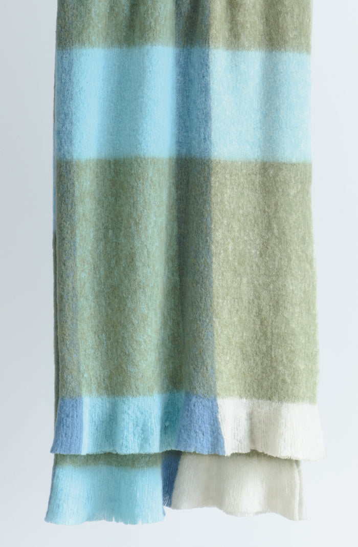 Komichi Ocean/Moss Throw