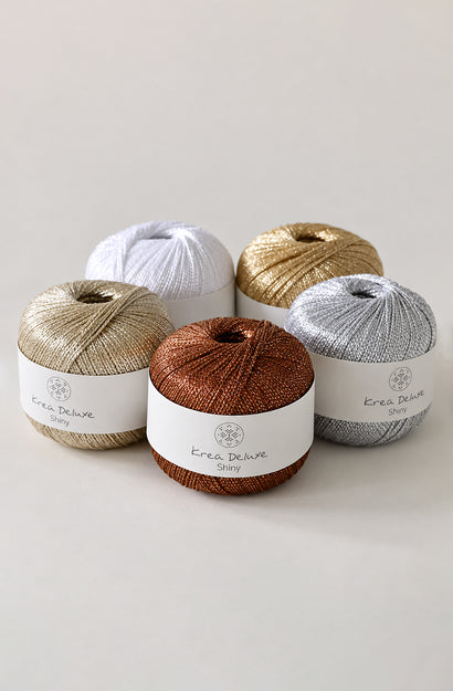 Shiny Glitter Yarn 08 Copper