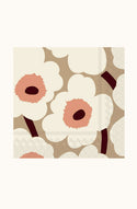 Unikko Cream Napkin Set