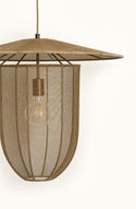 Lanterna Antique Gold Pendant Light