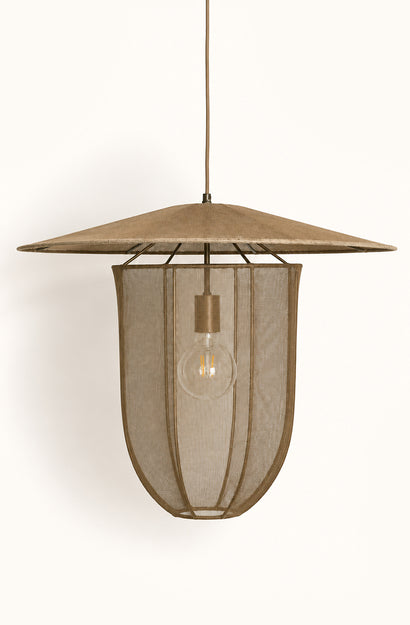 Lanterna Antique Gold Pendant Light