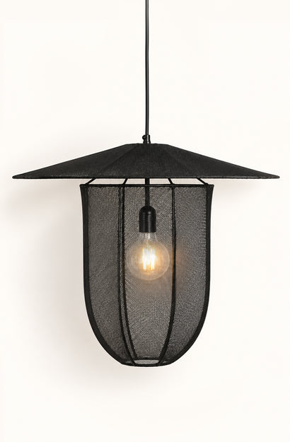 Lanterna Black Pendant Light