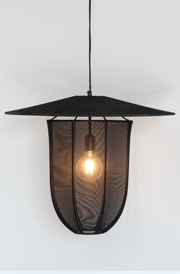 Lanterna Black Pendant Light