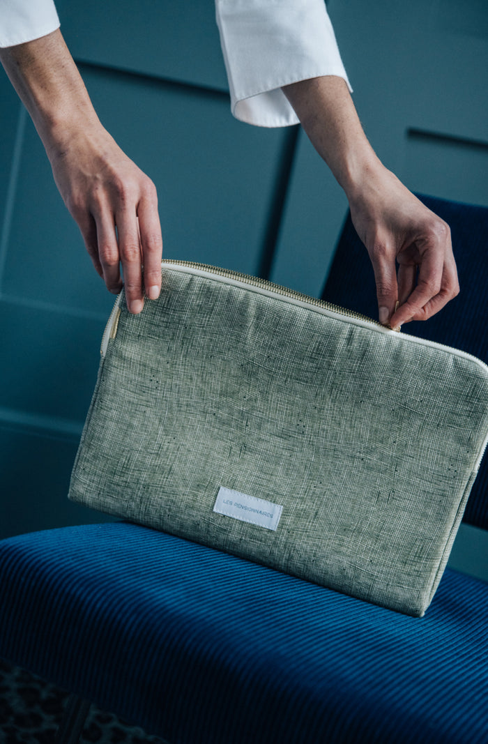 Laptop Sleeve - Caper Green