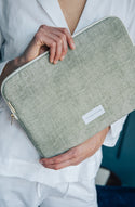 Laptop Sleeve - Caper Green