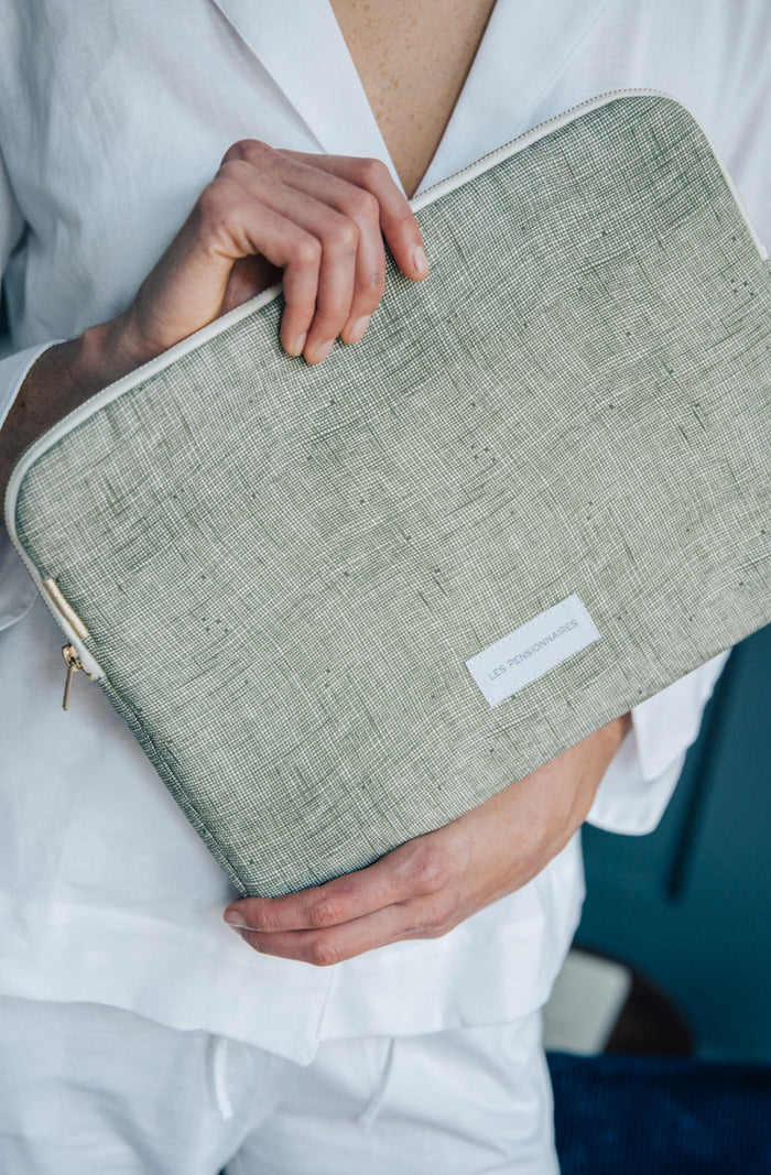 Laptop Sleeve - Caper Green