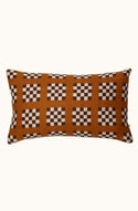 Lattice Tan Cushion