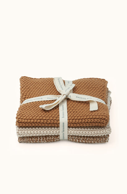 Lavette Clay Washcloths - Set of Three