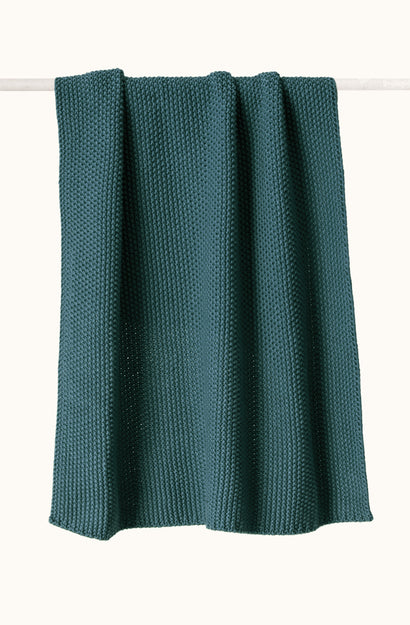Lavette Teal Hand Towel