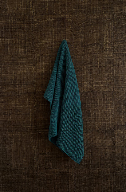 Lavette Teal Hand Towel