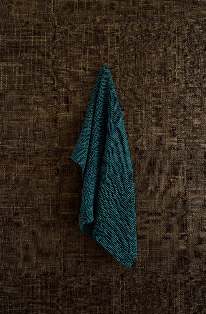 Lavette Teal Hand Towel