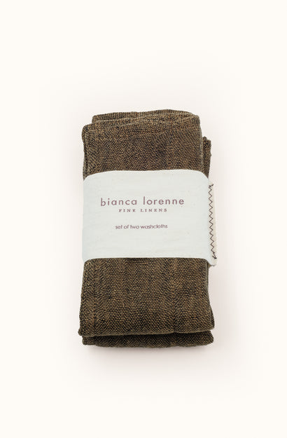 Leggera Bronze Washcloths - Set of Two