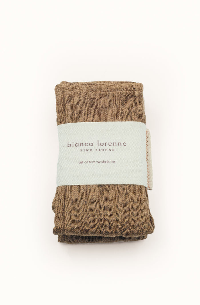 Leggera Cedar Washcloths - Set of Two