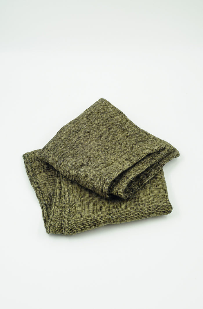 Leggera Deep Moss Washcloths - Set of Two