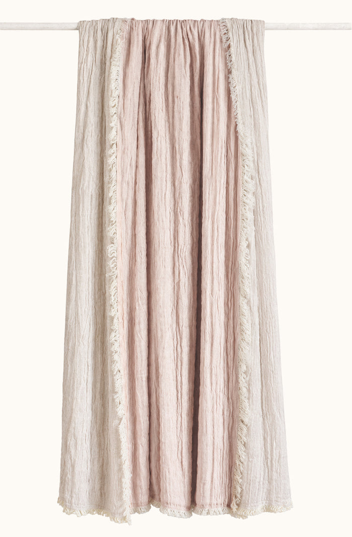 Leggera Pink Clay Throw