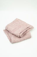 Leggera Pink Clay Washcloths - Set of Two