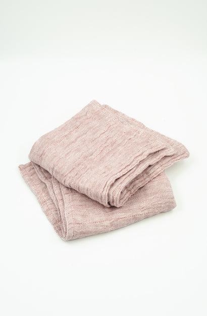 Leggera Pink Clay Washcloths - Set of Two