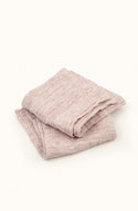 Leggera Pink Clay Washcloths - Set of Two