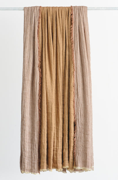 Leggera Sepia/Rose Blanket