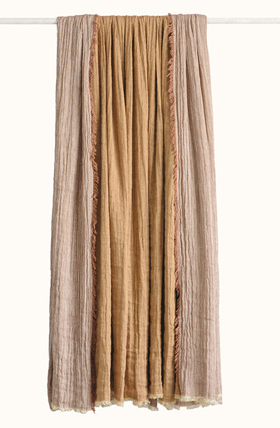 Leggera Sepia/Rose Blanket
