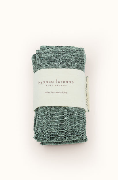 Leggera Ocean Washcloths - Set of Two