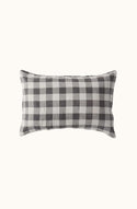 Licorice Gingham Standard Pillowcase - Set of 2