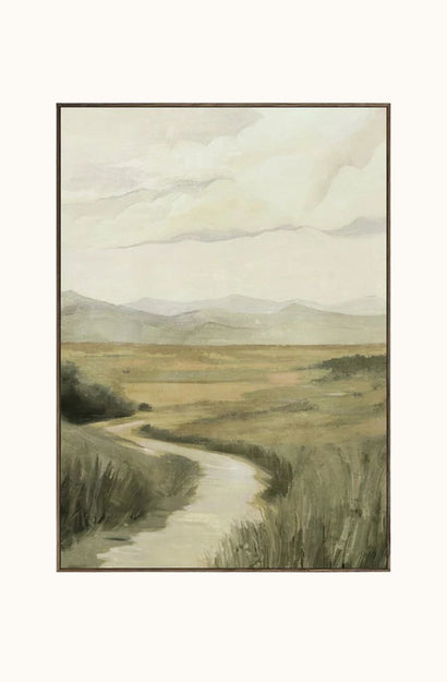Lorne - Hand Embellished Framed Canvas