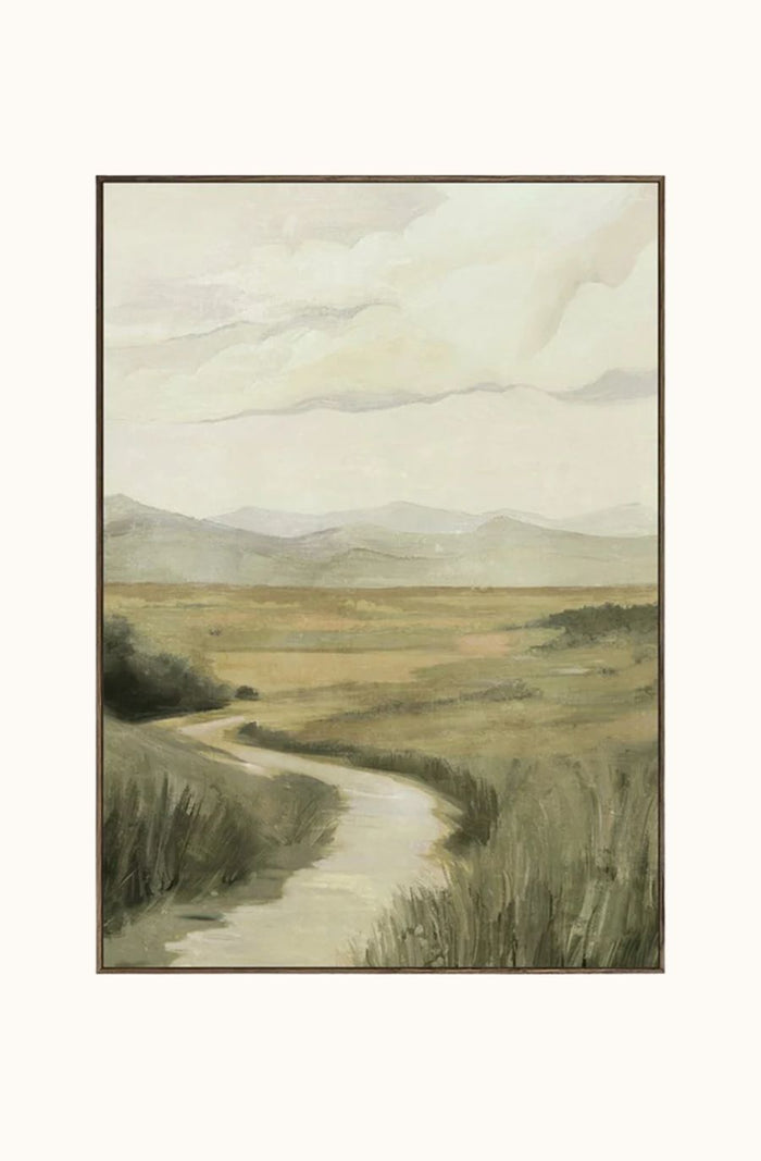 Lorne - Hand Embellished Framed Canvas