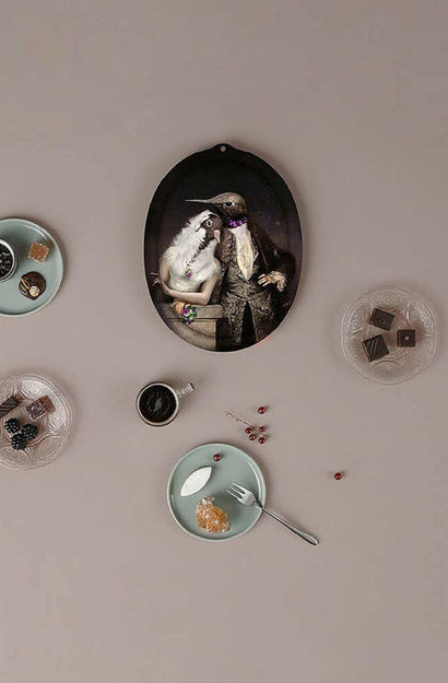 Lovebirds Tray