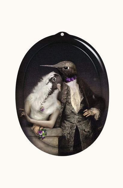 Lovebirds Tray