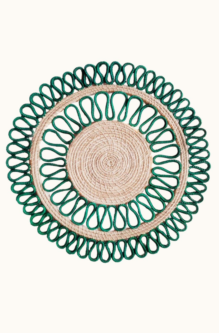 Magnolia Dos Placemat - Green