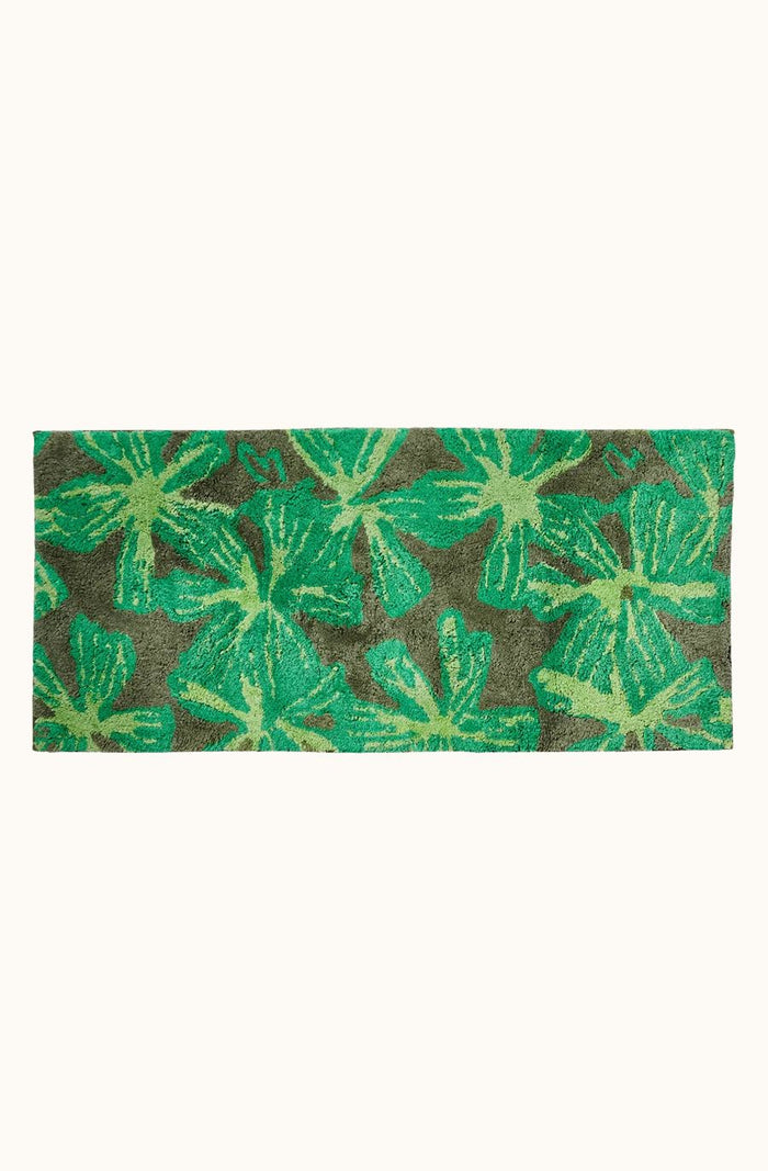 Mave Khaki Long Bath Mat
