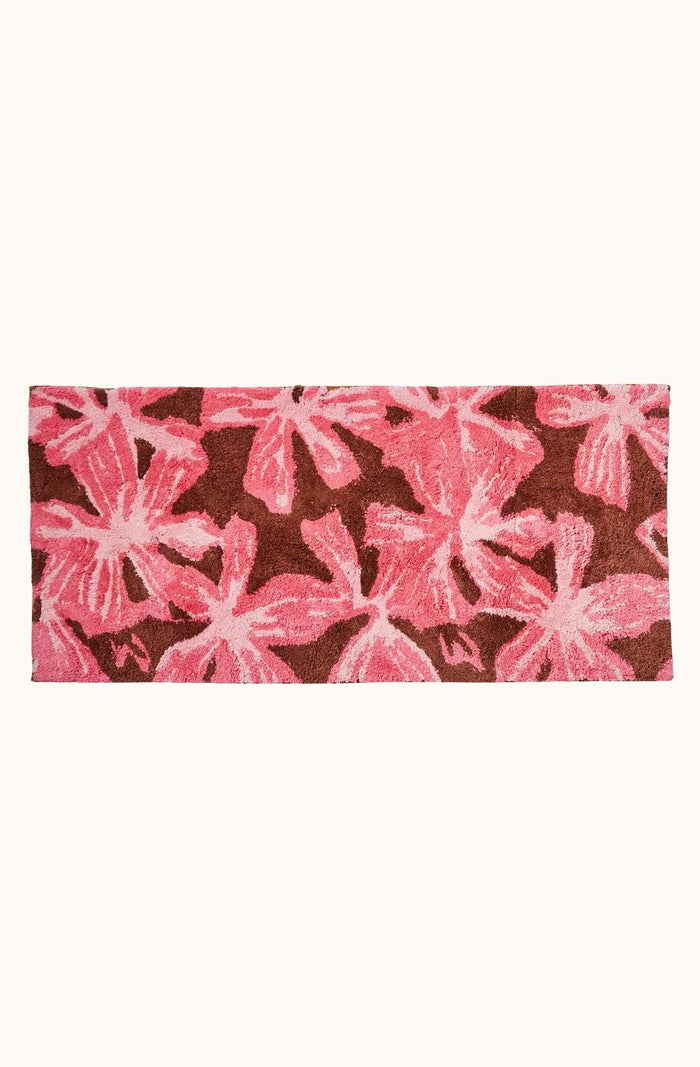 Mave Pink Long Bath Mat