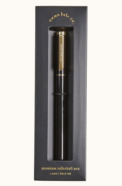 Metal Rollerball Pen - Nero