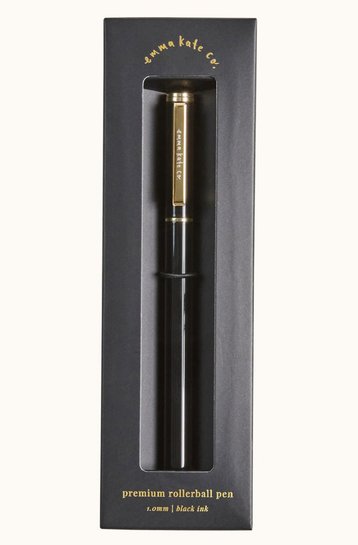 Metal Rollerball Pen - Nero
