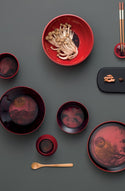 Ming Stackable Dishes - China Red