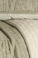 Misaka Light Moss Eurosham Pair