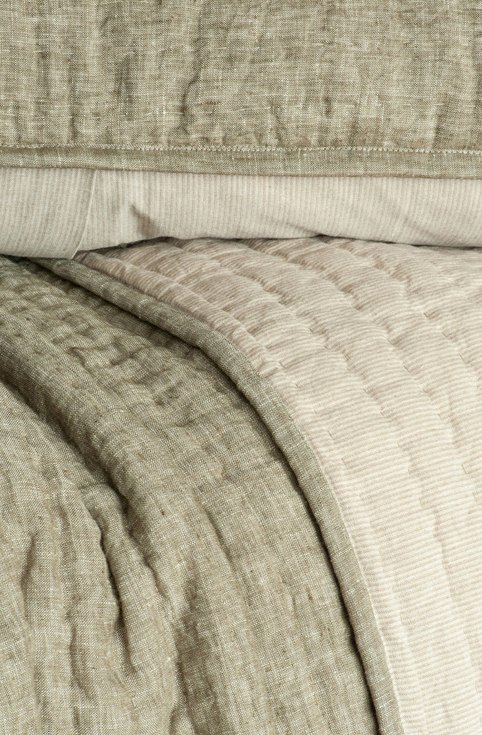 Misaka Light Moss Pillowsham Pair
