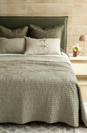 Misaka Light Moss Pillowsham Pair