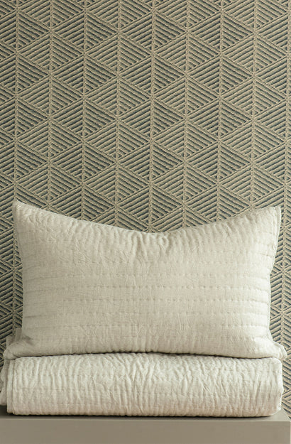 Misaka Oatmeal Pillowsham Pair