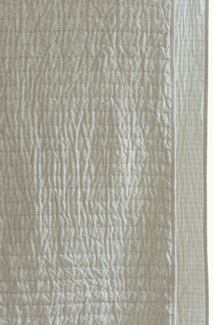 Misaka Oatmeal Bedspread