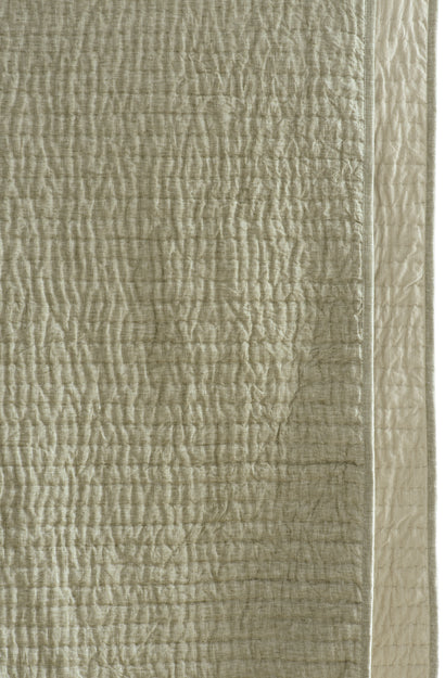 Misaka Light Moss Bedspread
