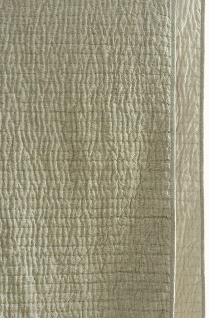 Misaka Light Moss Bedspread