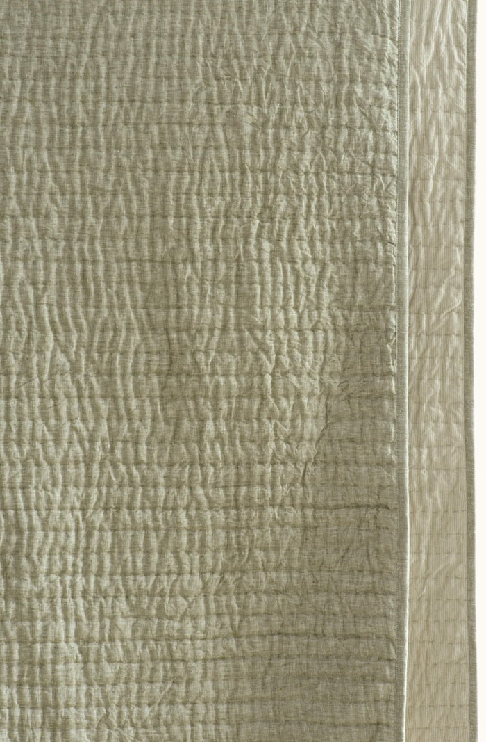 Misaka Light Moss Bedspread