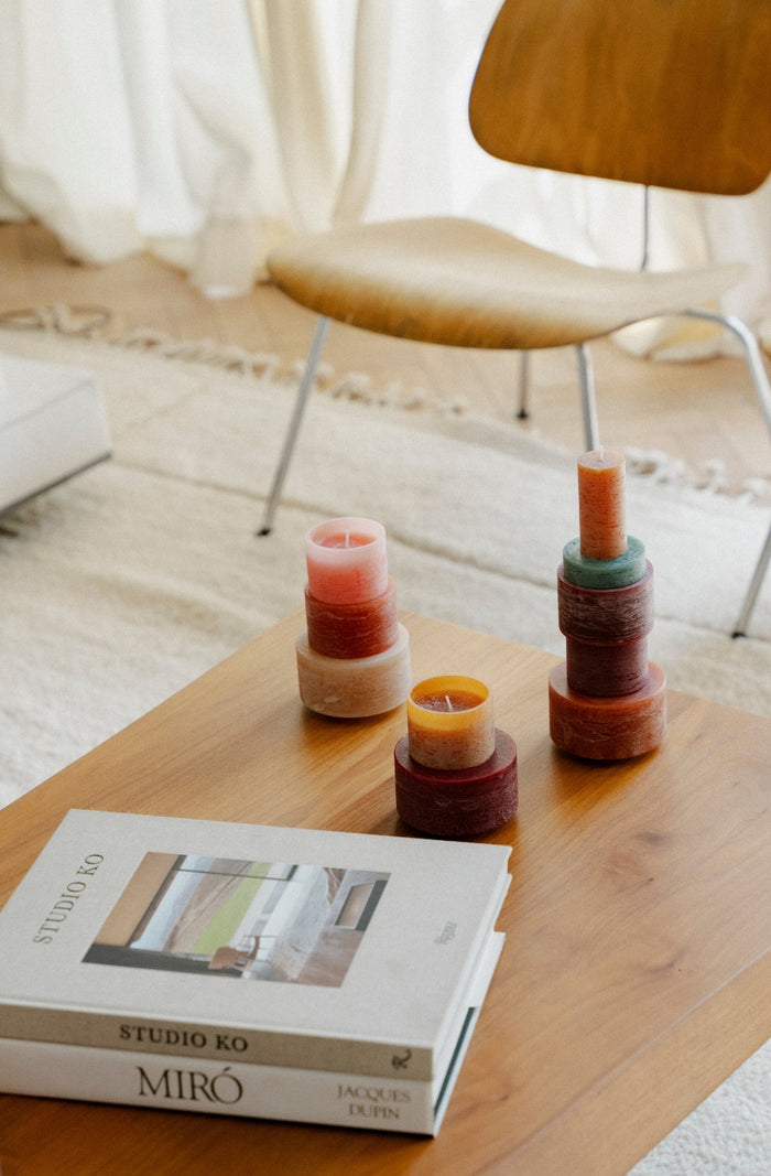 Stackable Candle - Module 4 Pink