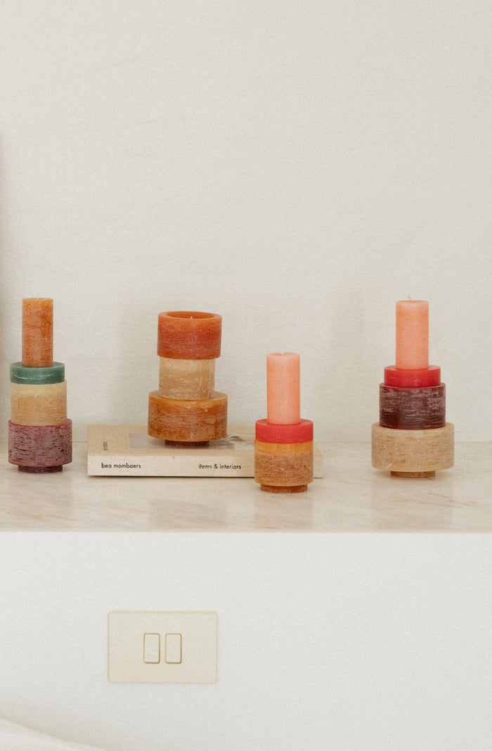 Stackable Candle - Module 6 Beige