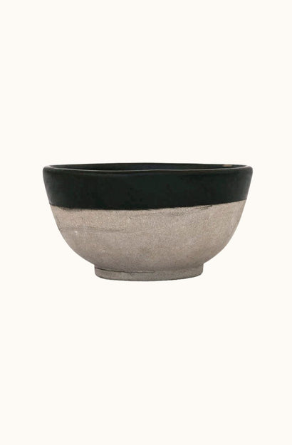 Moroccan Clay Bowl - Black