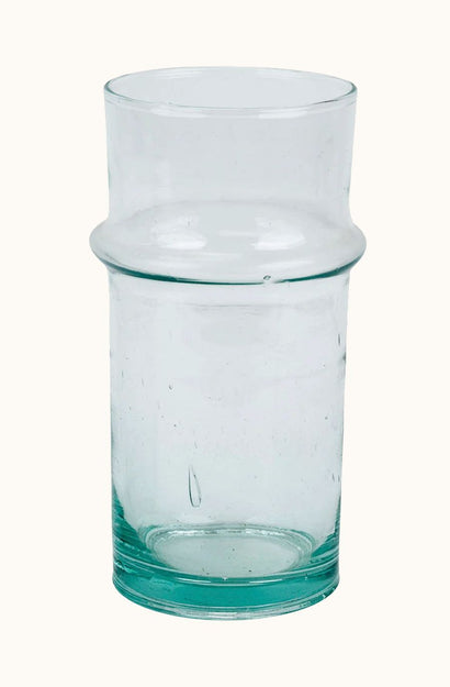Moroccan Clear Vase - Medium